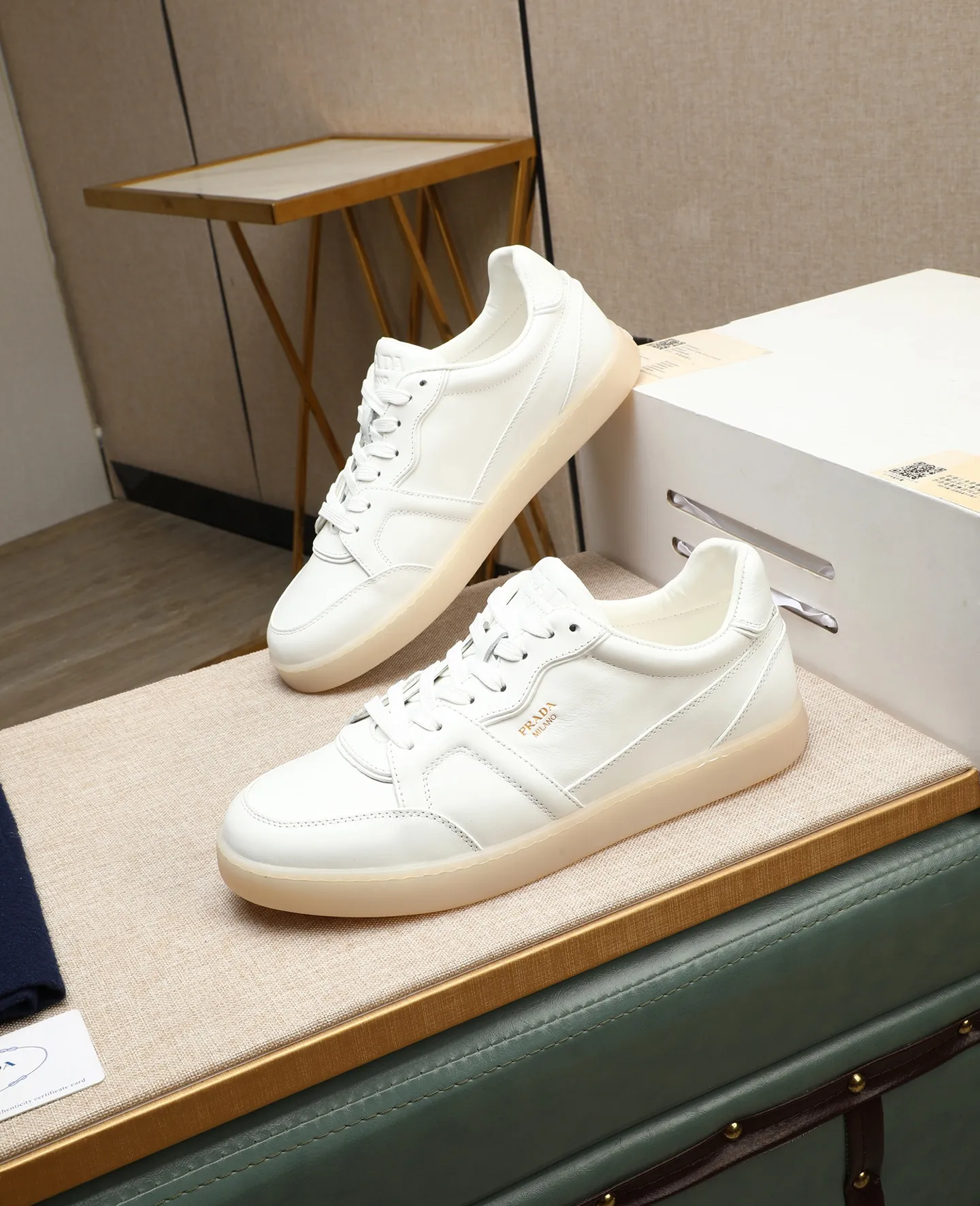 Men's shoes 💰580 🌹🌹[PRADA—Prada] 2025 latest model 🙈original replica! 👟👟👟Available here. The workmanship is top-notch. The upper is made from Italy. 🇮🇹Imported first-layer cowhide. ❗️Breathable genuine leather lining @Suitable for travel. The original version has an enlarged engraved sole, making it suitable for all kinds of travels, showing low-key luxury. Let quality speak for itself. Color: Size: 38-45